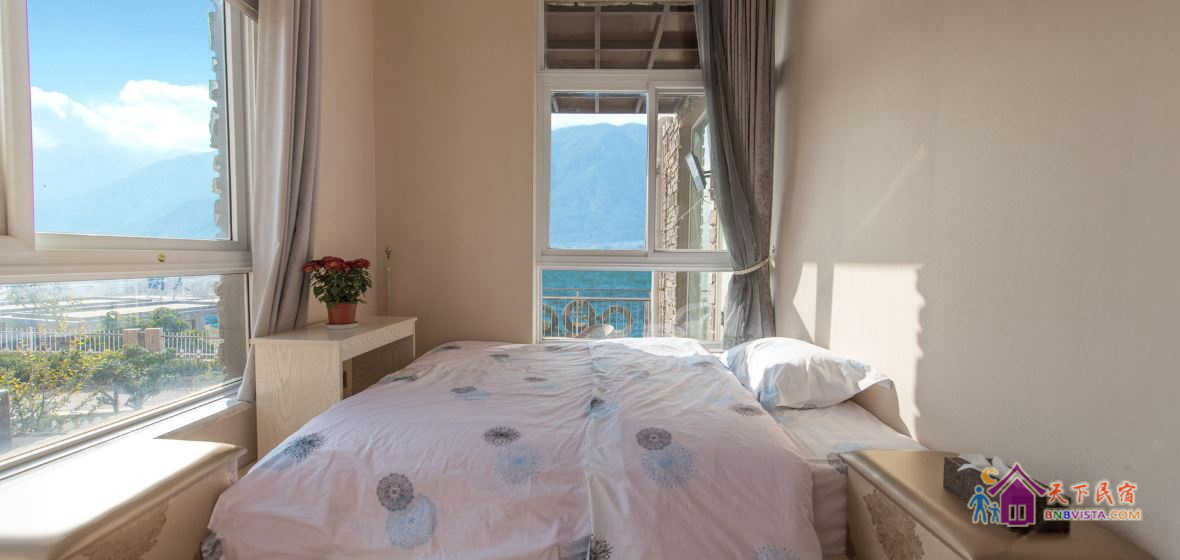 浪淘沙舒适海景榻榻米大床房