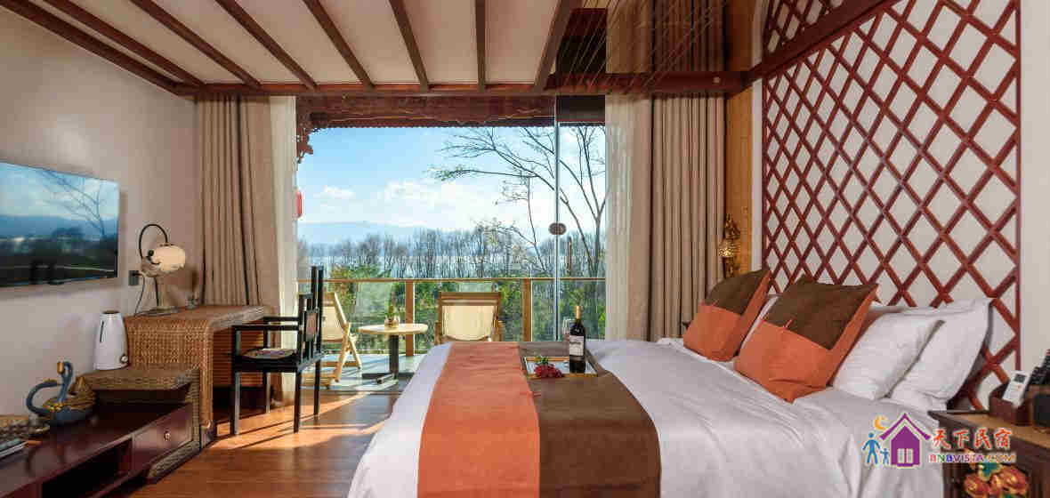 万花海景复式家庭房