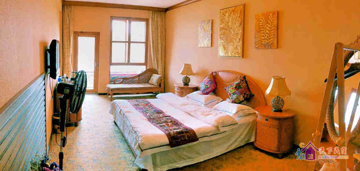 泰式藤木海景大床房