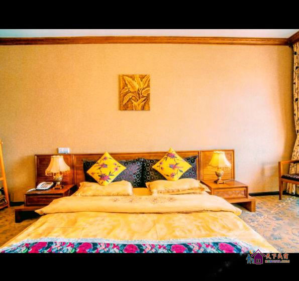 东南亚风情海景大床房