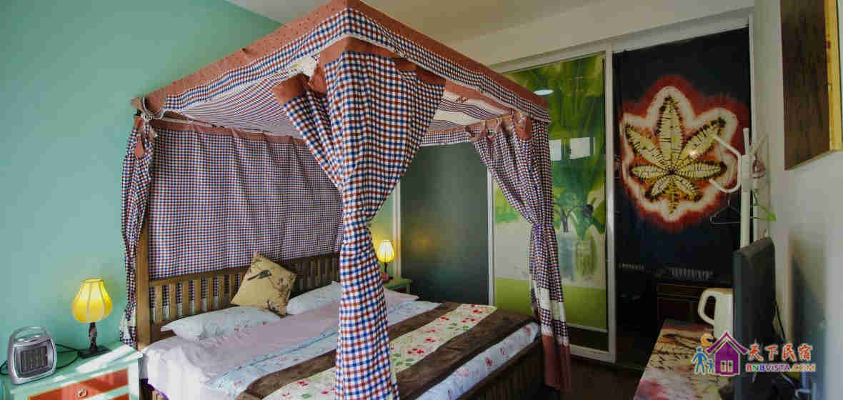 庭院花开大床房