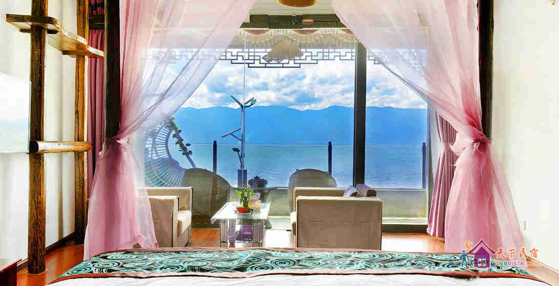 紫馨蜜月海景大床房