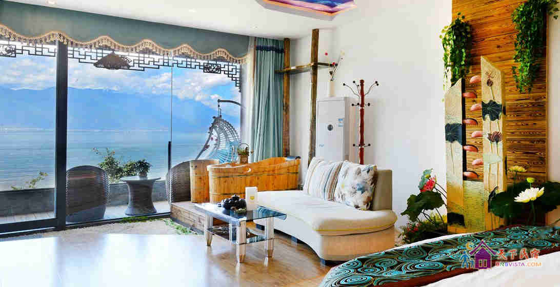 荷韵温馨海景大床房