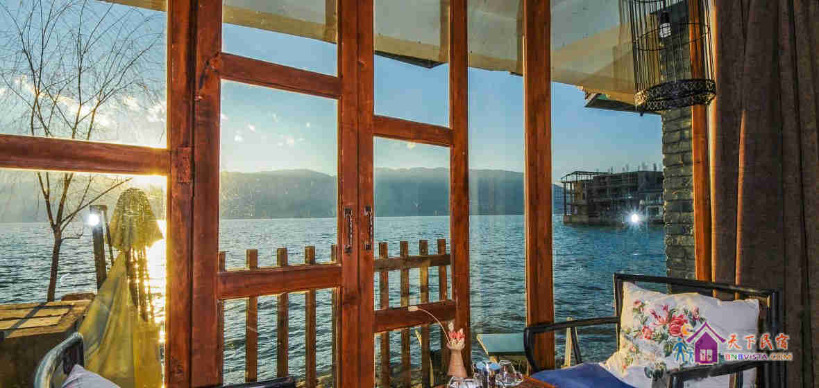 中式风格亲水海景房