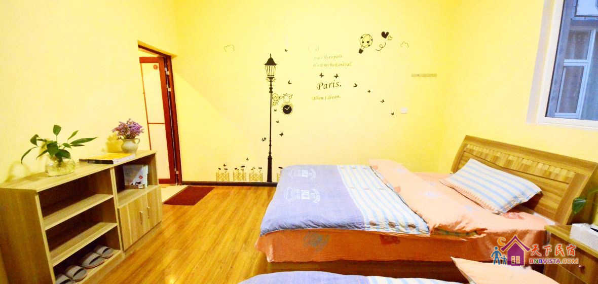 互敬互爱温馨双床间