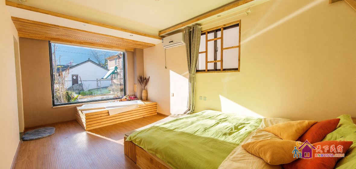 豪华景观浪漫大床套房