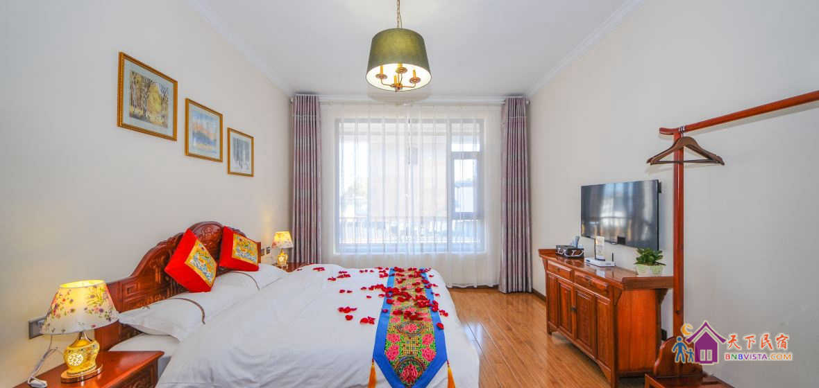 观海带露台豪华花园套房