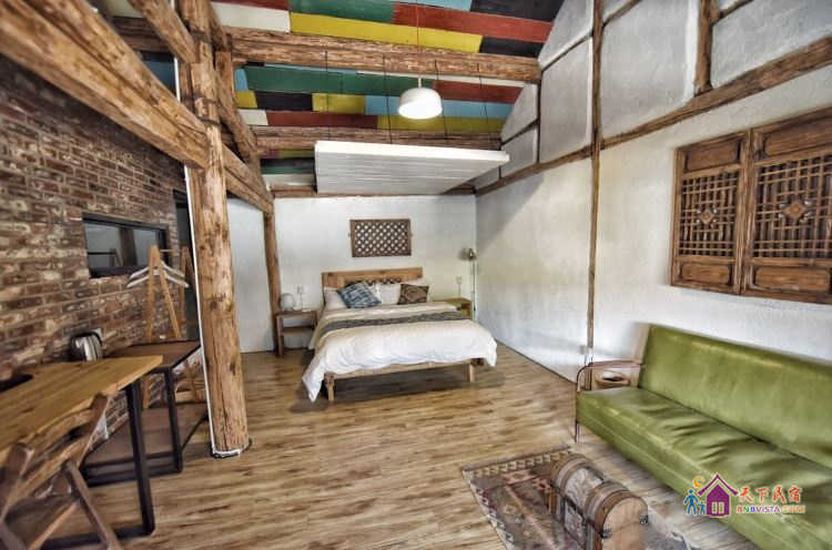 苍山店-舍悲欢二楼简约单人间