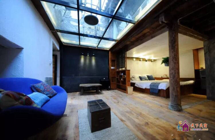 苍山店-舍万物一楼复式榻榻米大床房