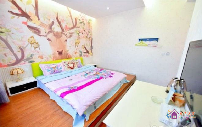 南门一号院麋鹿物语大床房