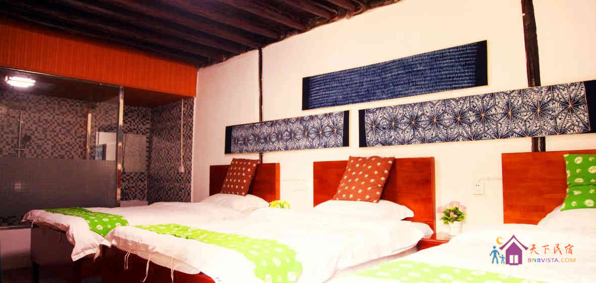 103白族传统建筑复古三人间