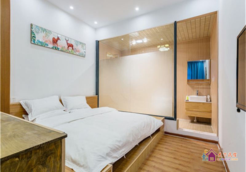 风花雪月-榻榻米瑜伽大床房