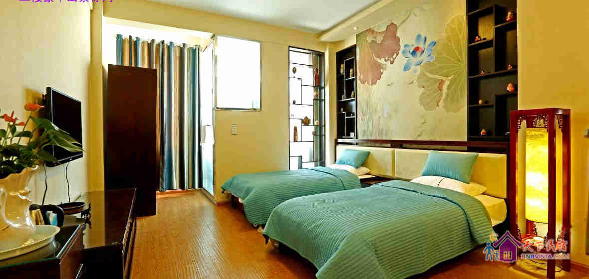 夜寂蝉鸣双人房