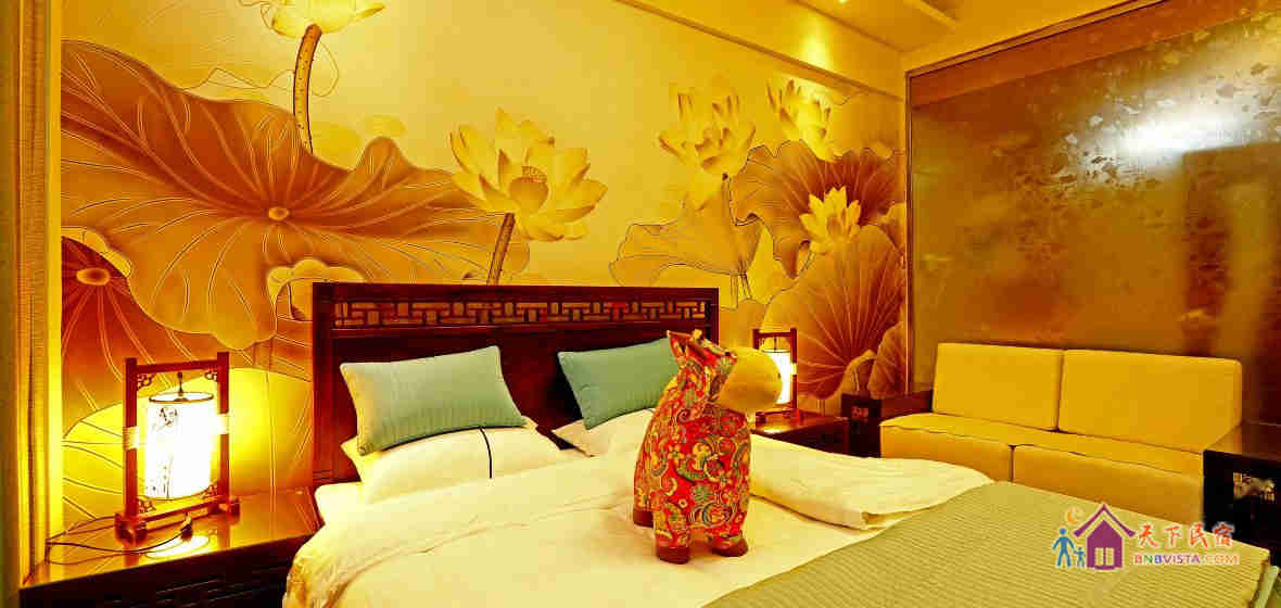 荷塘月色山景大床房