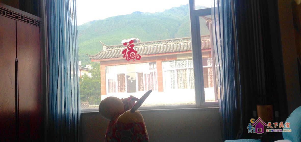 夏雨清荷山景大床房