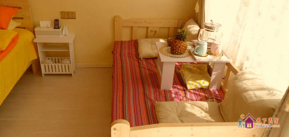 私家花园温馨大床房