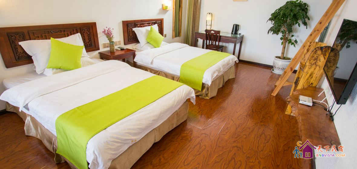 聆海沐月海景双床房