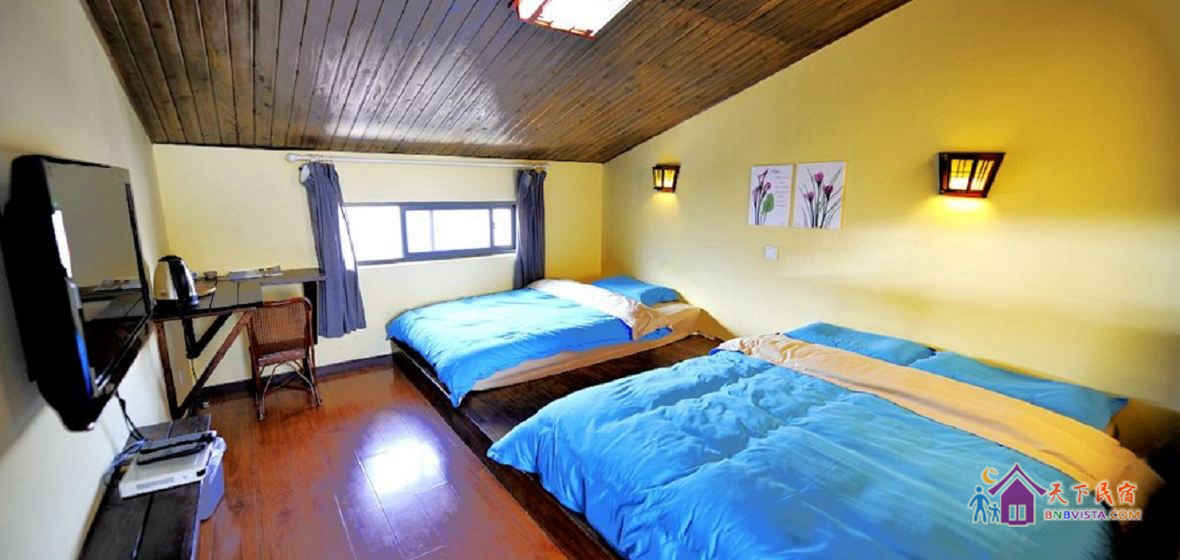 其乐融融双床四人榻榻米房