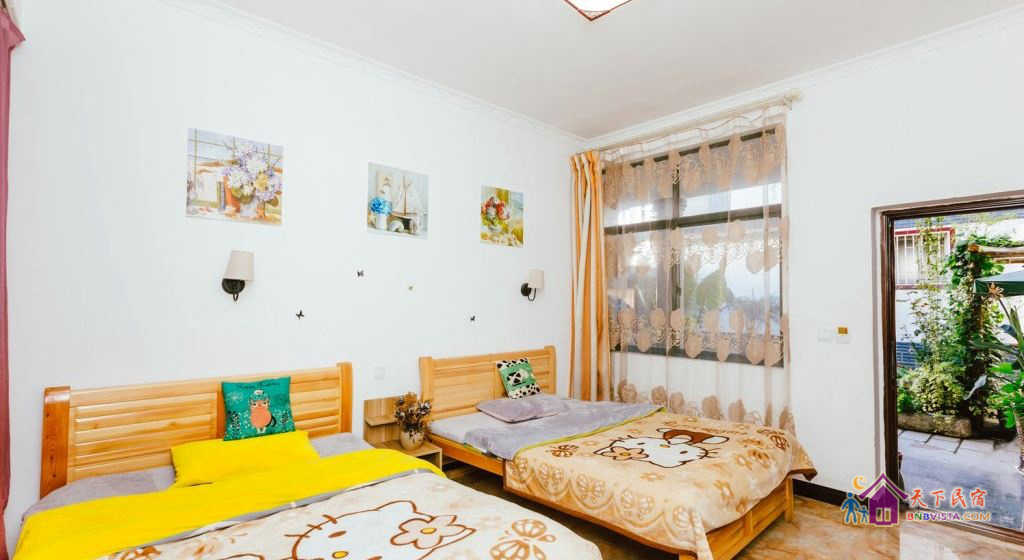 院景舒适双床房