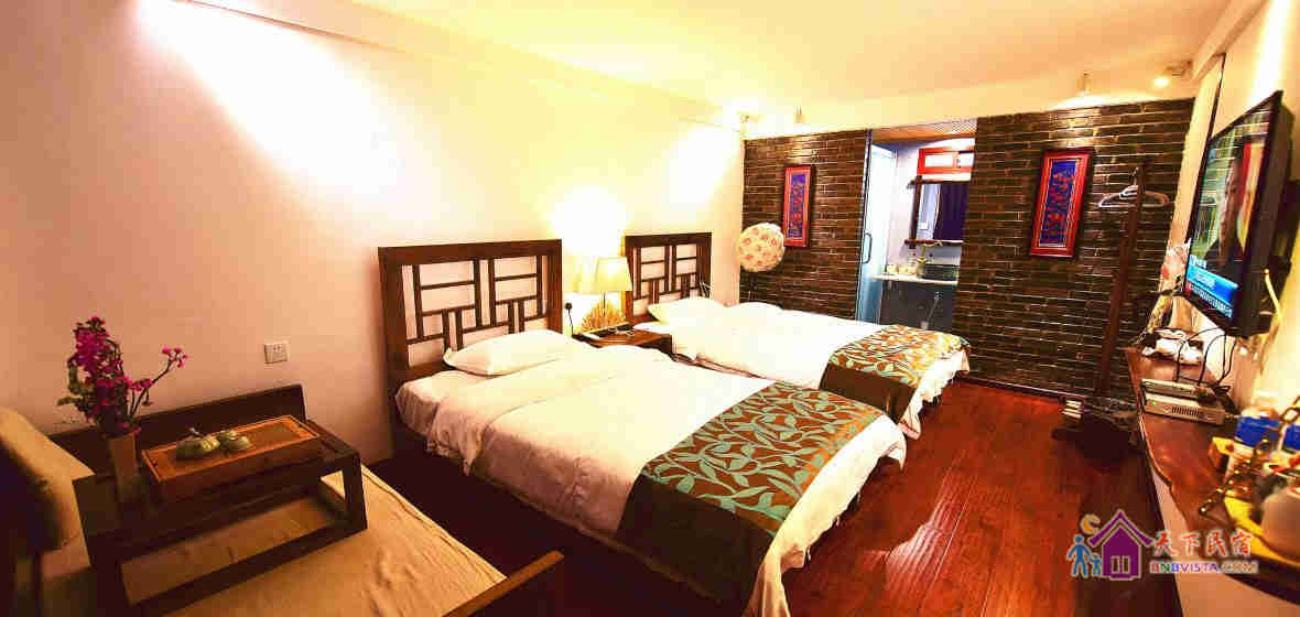 五福临门双床房