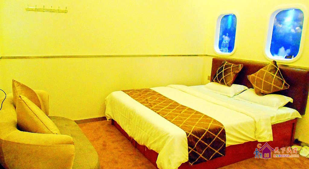 法式机舱主题房(无窗)