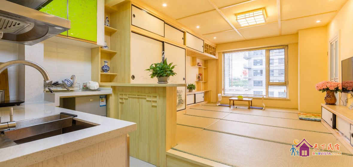 豪华榻榻米温泉房