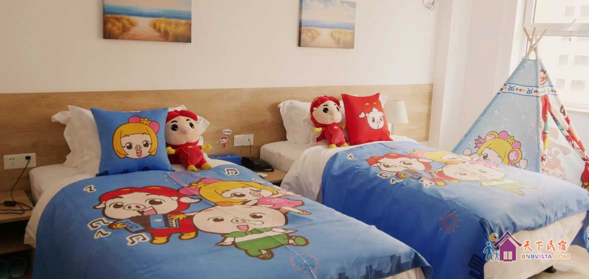 猪猪侠·酷芽主题双床房