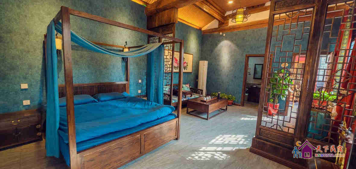 中式古典大床房·青花