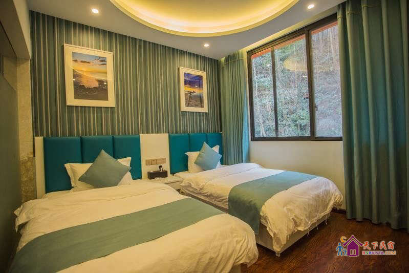 景观主题双床间