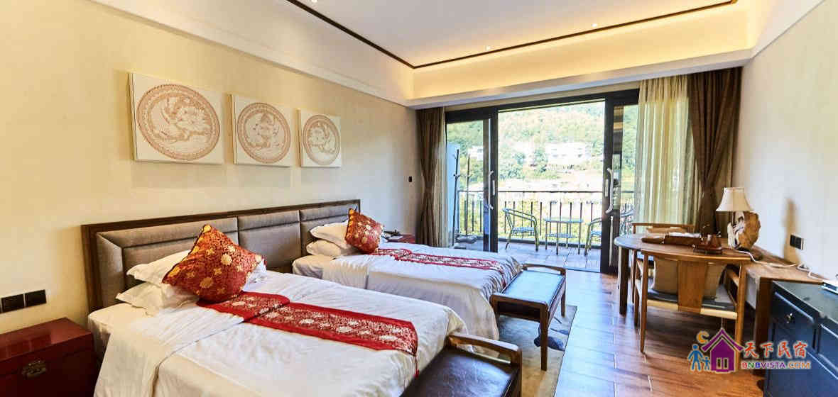 花海客栈下层双人间