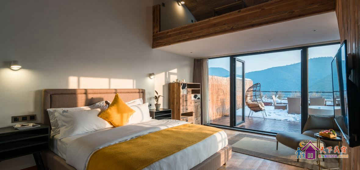 全景云质露台房E