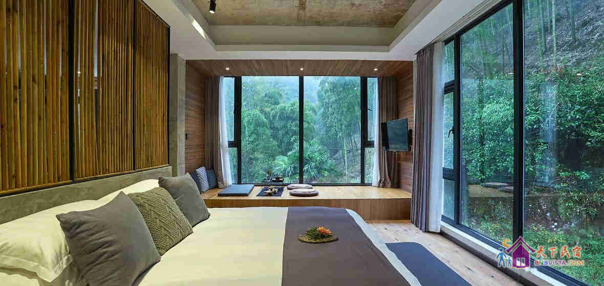 山院一琥珀景观大床