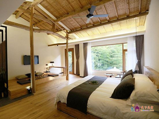 水院一悦村景观大床