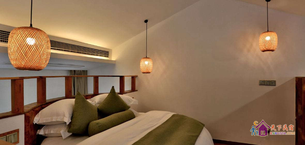 大隐圆床家庭房