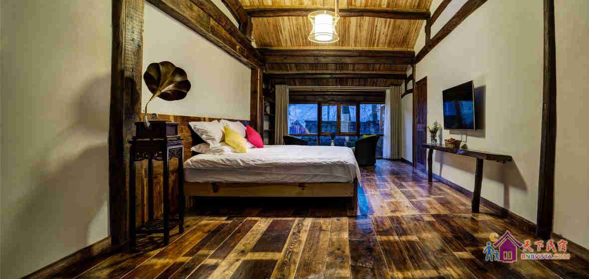 民国天井土坯房整栋