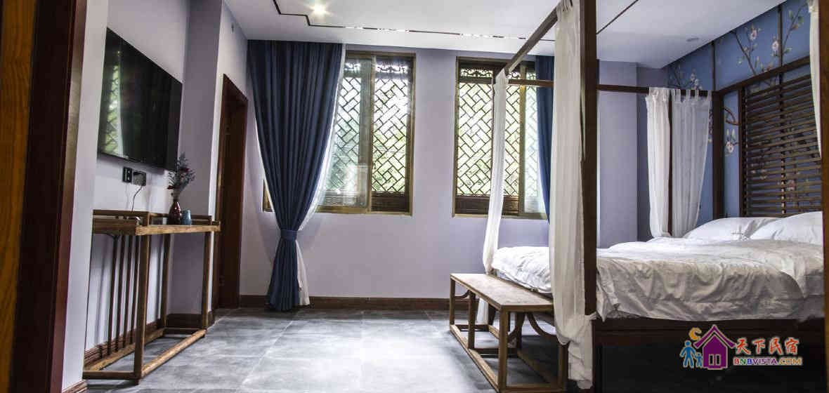 现代中式大床房