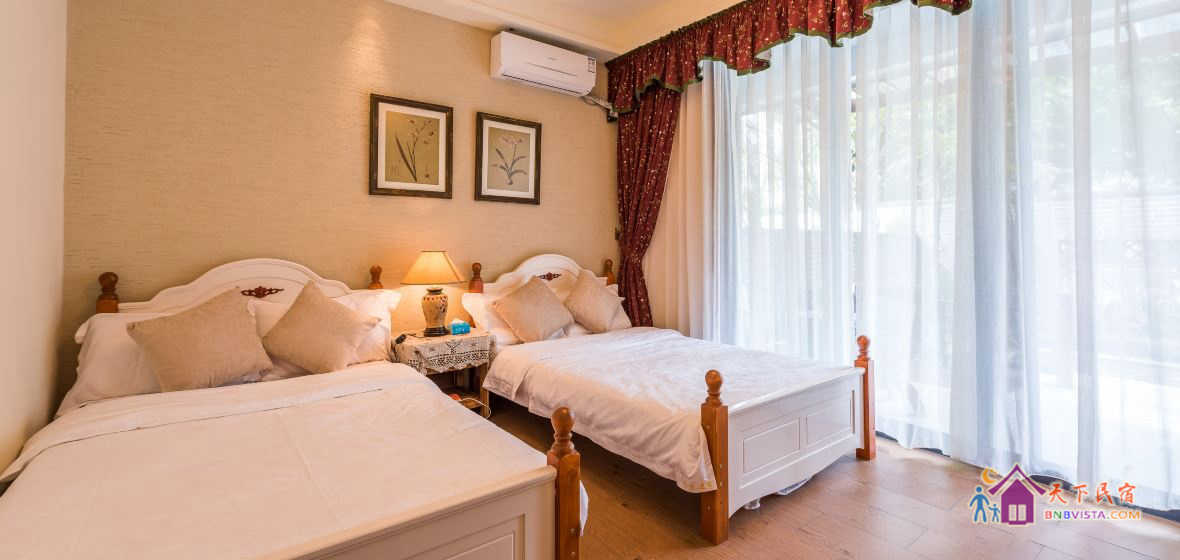 遇见·美式乡村套一双床房