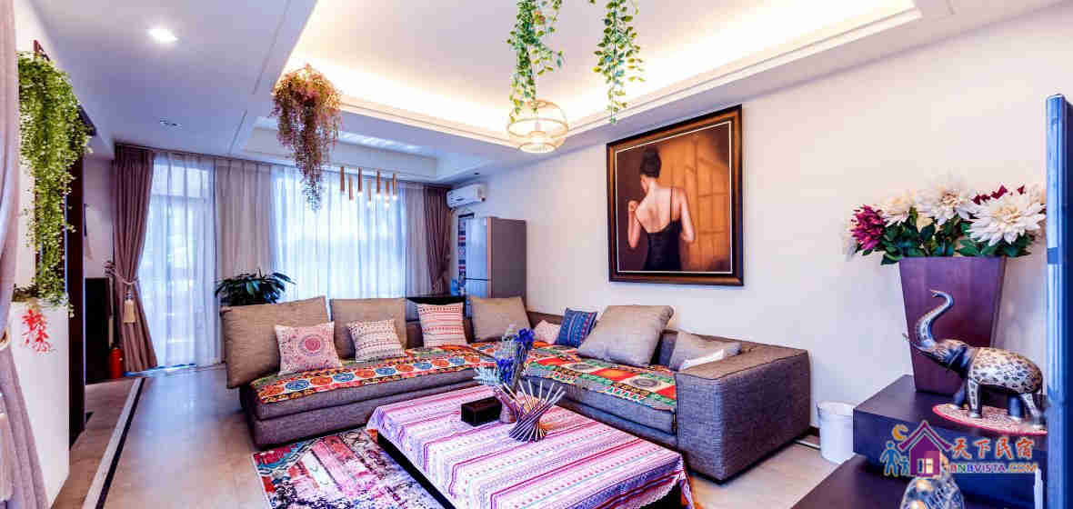 藏莲·雅轩双卧波希米亚套房