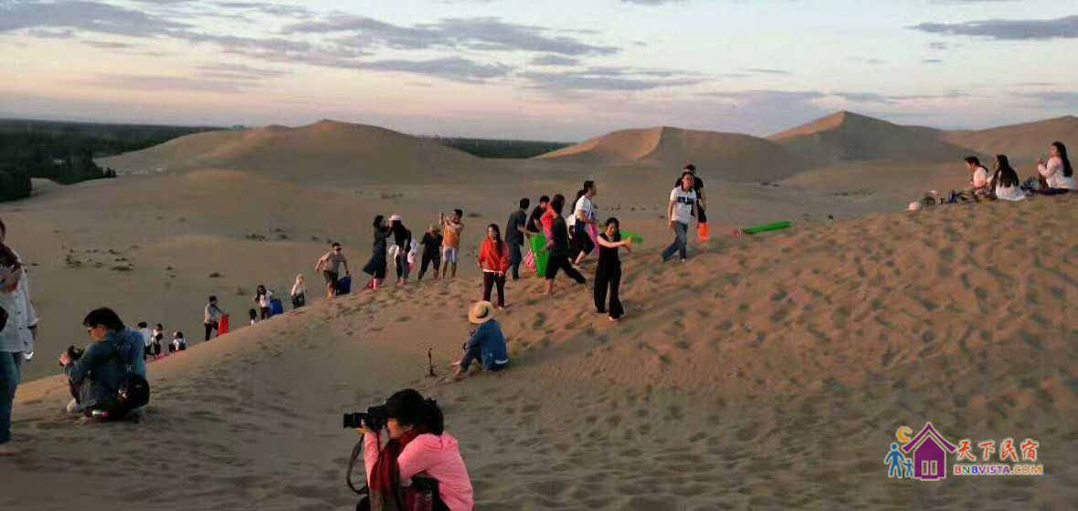 沙漠露营双人帐篷房