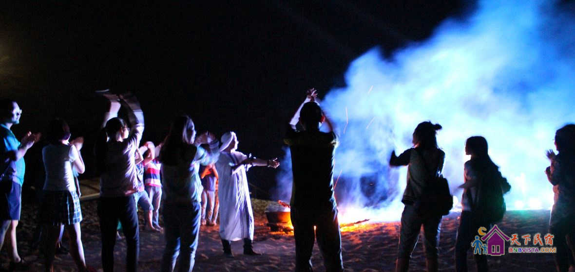 沙漠露营-三人帐篷房