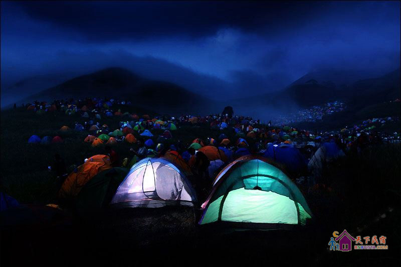 沙漠露营单人帐篷房(无窗)