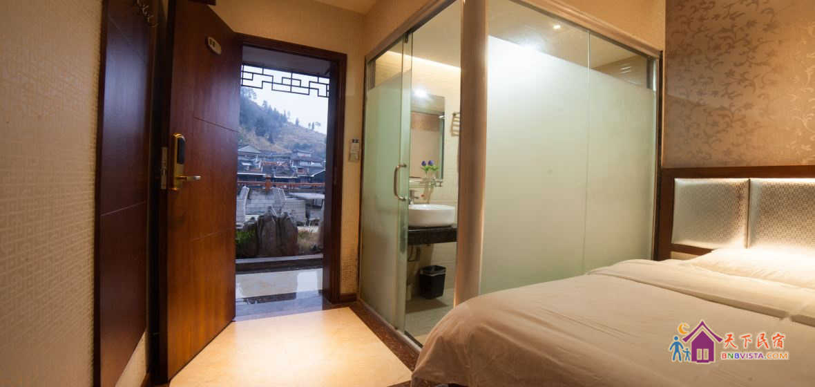 观星映月江景标间庭院房