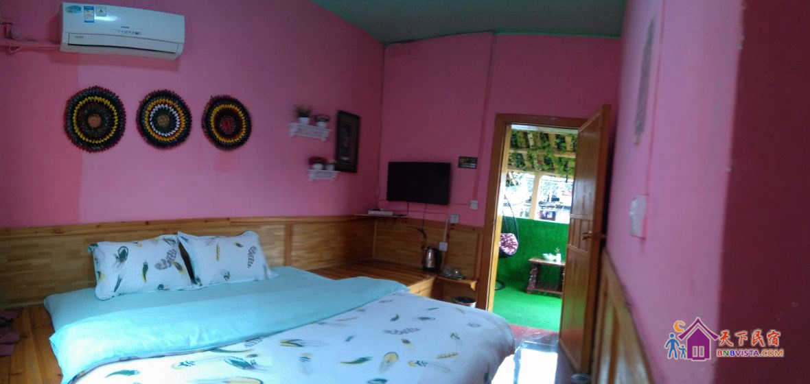 浪漫之恋阳台情侣房