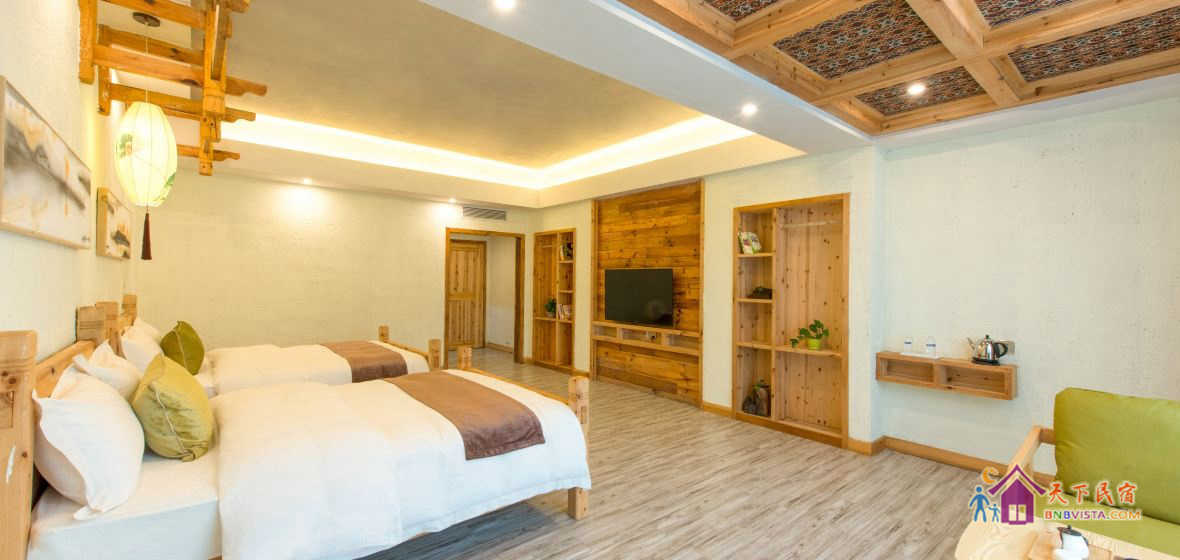 江景高级双床房