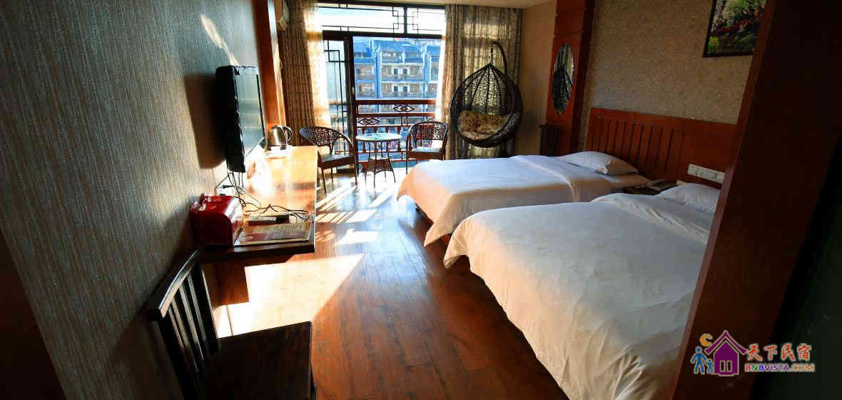 临江观景特色亲子房