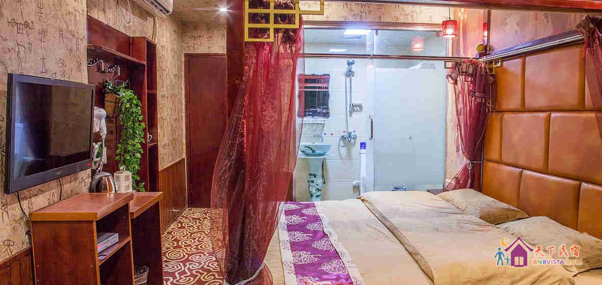 梦回唐朝临江阳台大床房