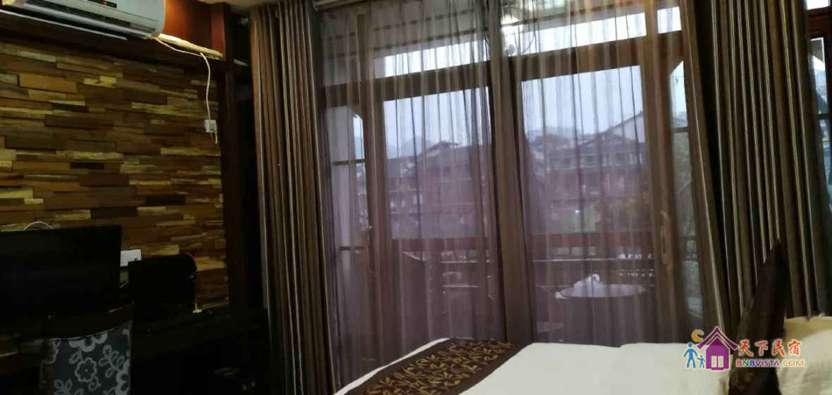 临江情调双床房