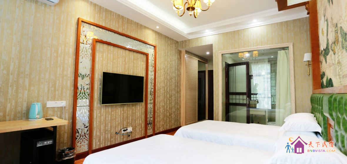 北欧风情双床房