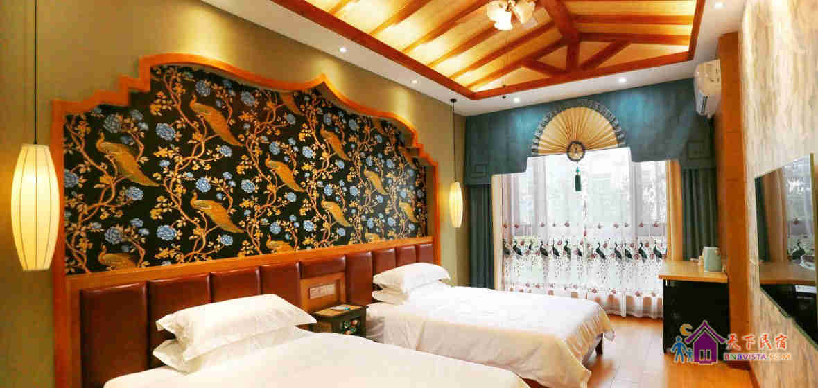 东南亚风情双床房