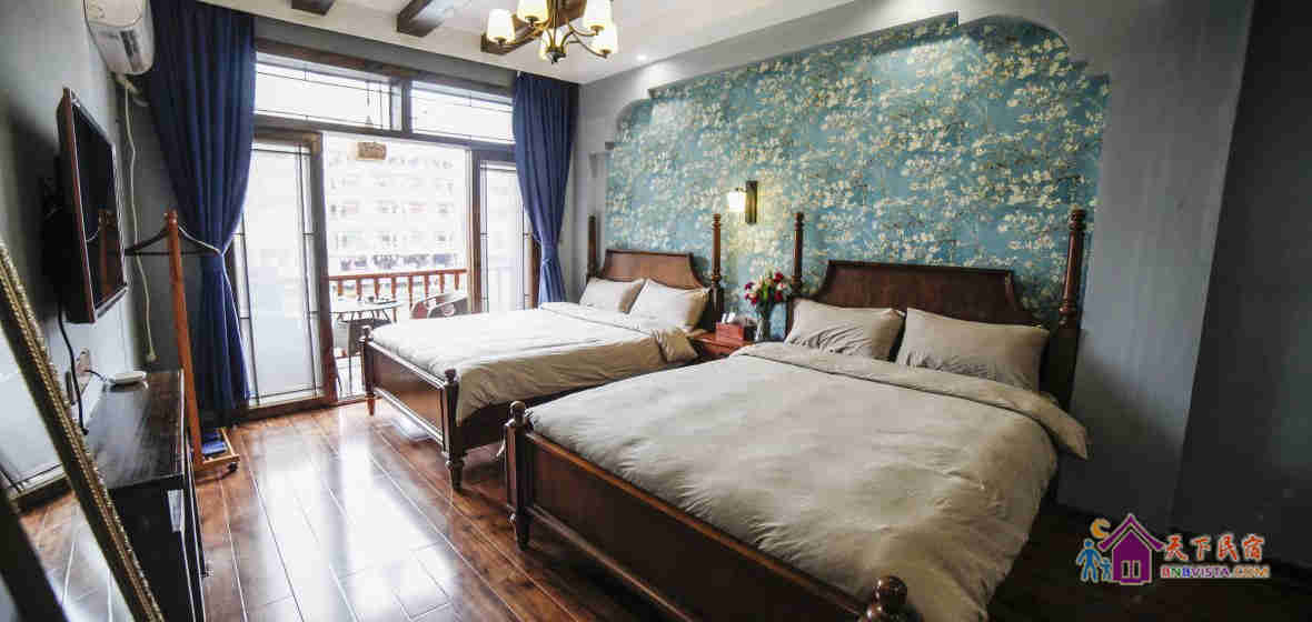 豪华阳台江景双人间